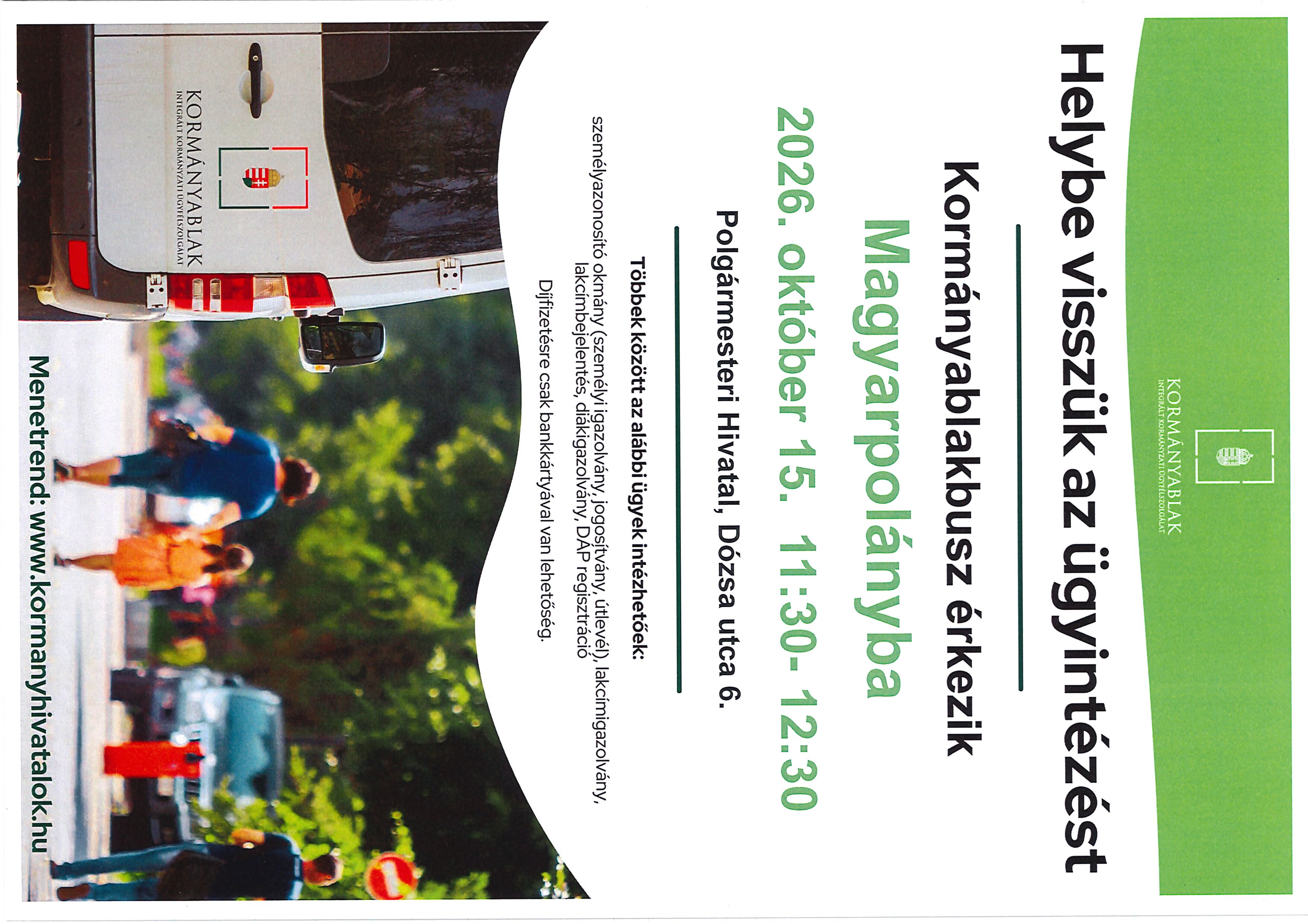 KAB busz 2026.10.15